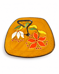 Poët-Laval vintage kaasplateau of serveerschaal met bloemendecor
